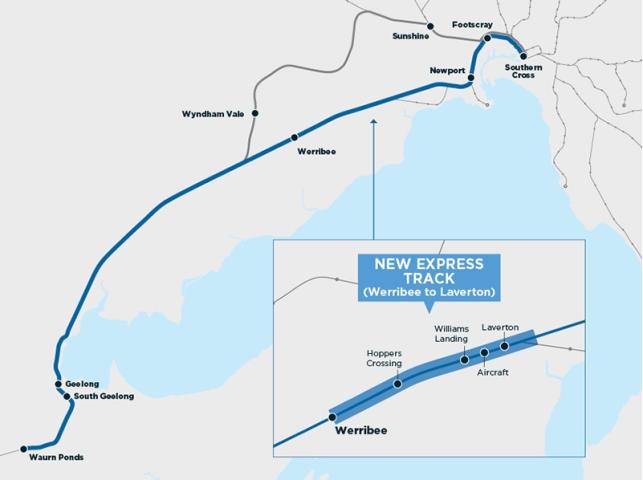 Geelong Fast Rail Map