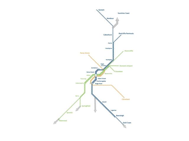 Redesigned rail network