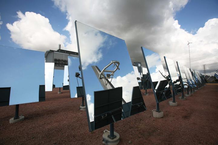 Newcastle solar panel. Credit: CSIRO