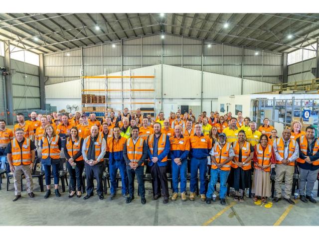 SuperGrid Training Centre and Transmission Hub group photo